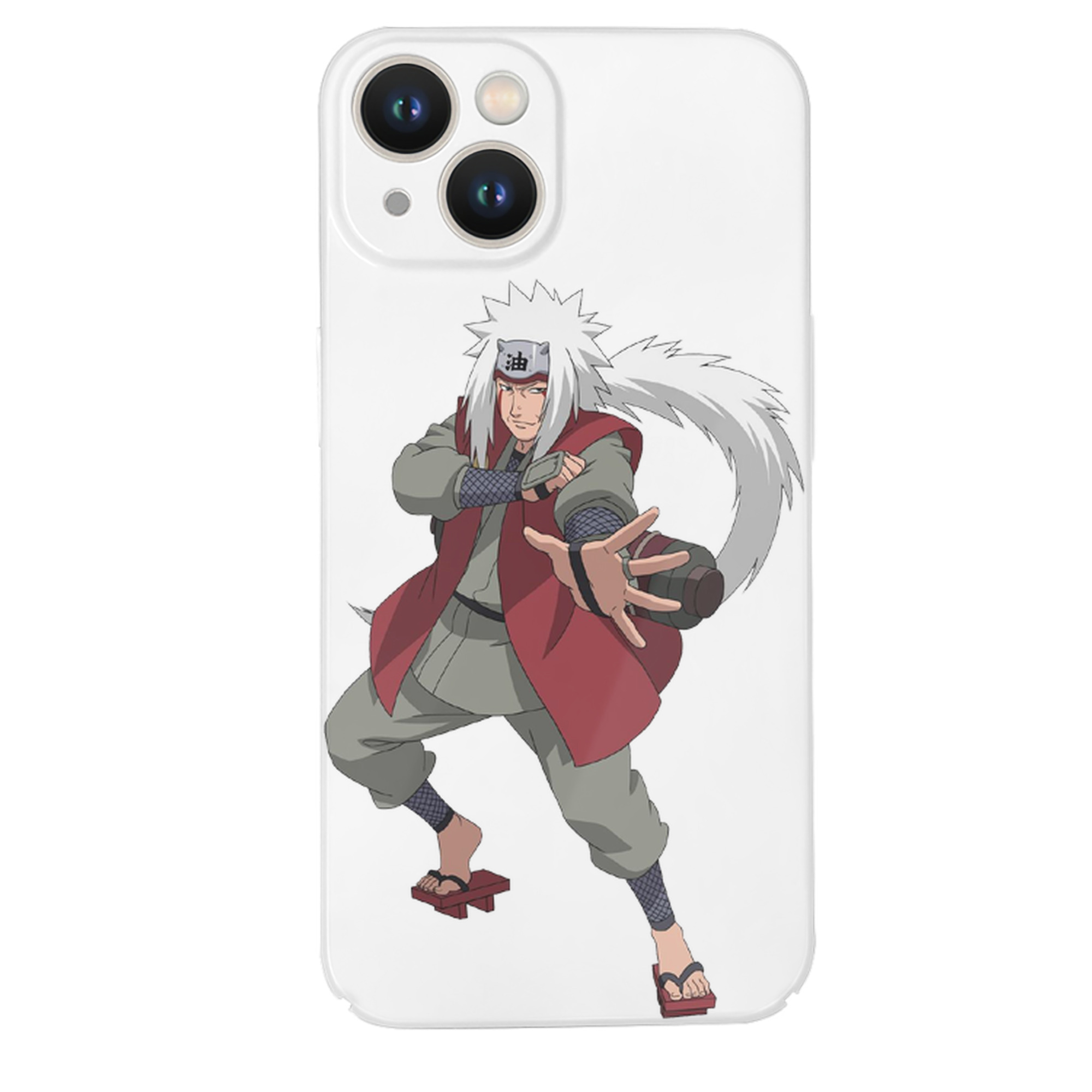 （画像用） NARUTO -ナルト- 自来也（じらいや） Jiraiya 【iPhone 14シリーズ対応】ハードケース